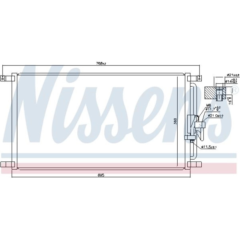 Kondensator PKW 940104 Kondensator PKW 940104