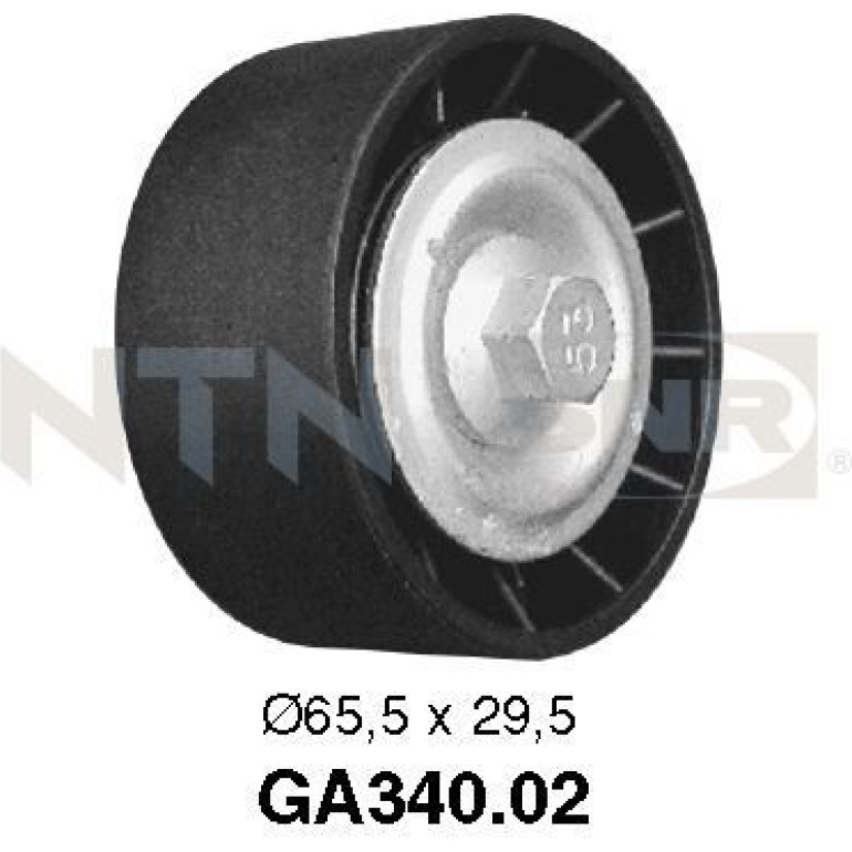 SNR Umlenk-/Führungsrolle, Keilrippenriemen GA340.02 SNR Umlenk-/Führungsrolle, Keilrippenriemen GA340.02