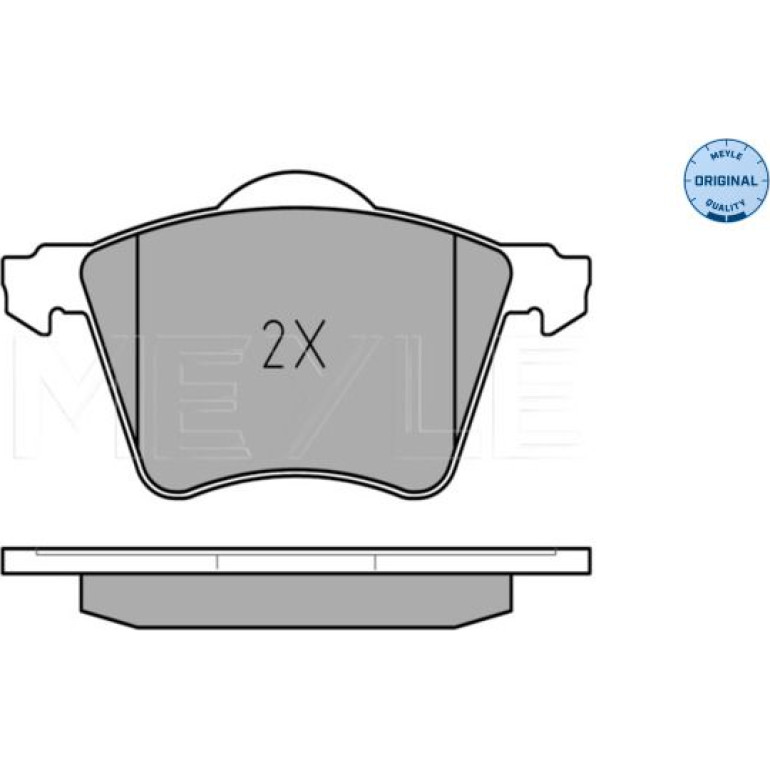 Bremsbelagsatz Vw P. T4 05/97- Mit Sensor 025 210 3419/W Bremsbelagsatz Vw P. T4 05/97- Mit Sensor 025 210 3419/W