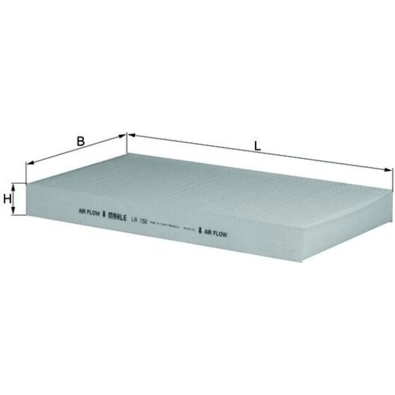 MAHLE Filter, Innenraumluft LA 152 MAHLE Filter, Innenraumluft LA 152