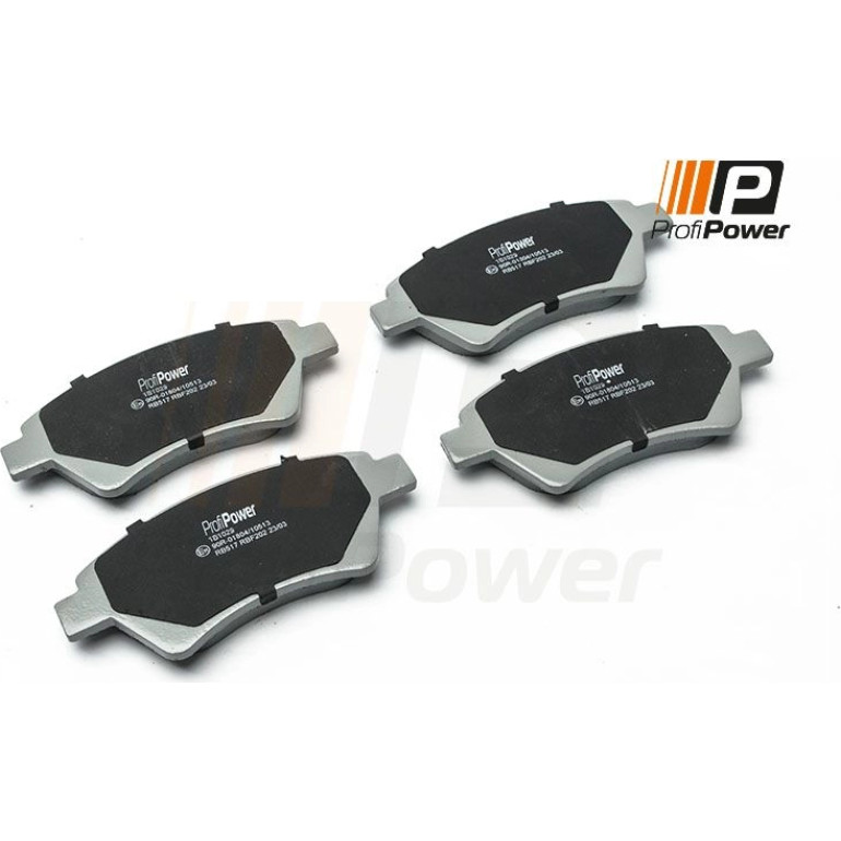 PROFIPOWER Bremsbelagsatz, Scheibenbremse 1B1029 PROFIPOWER Bremsbelagsatz, Scheibenbremse 1B1029