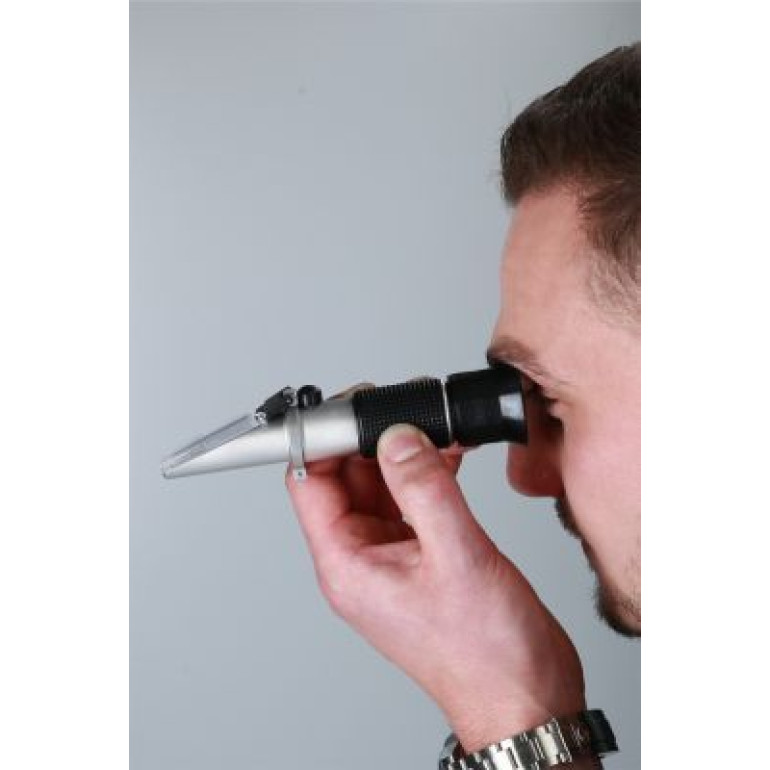 KS TOOLS Frostschutz-/ Batteriesäureprüfgerät (Refraktometer) BT536010