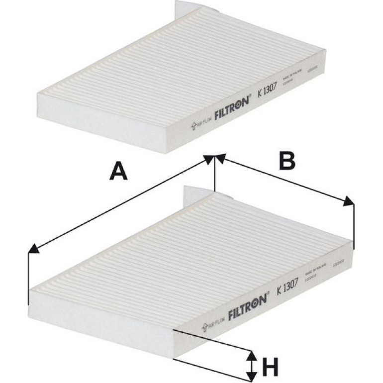 FILTRON Filter, Innenraumluft K 1307-2x FILTRON Filter, Innenraumluft K 1307-2x