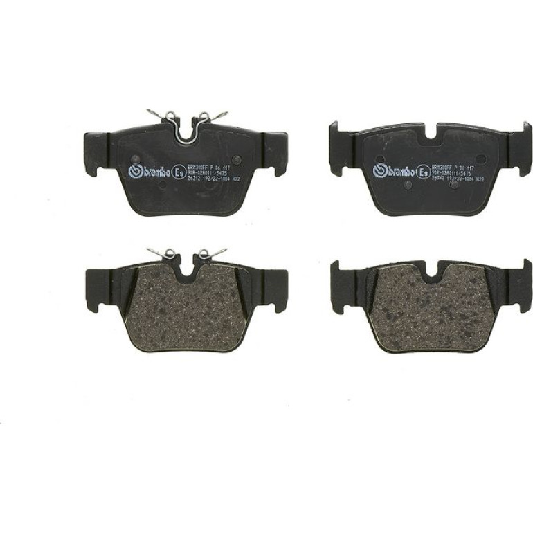 BREMBO Bremsklötze HA P 06 117 BREMBO Bremsklötze HA P 06 117