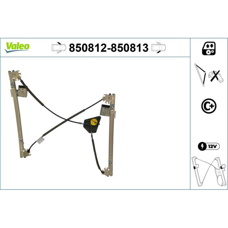 VALEO Fensterheber 850812 VALEO Fensterheber 850812
