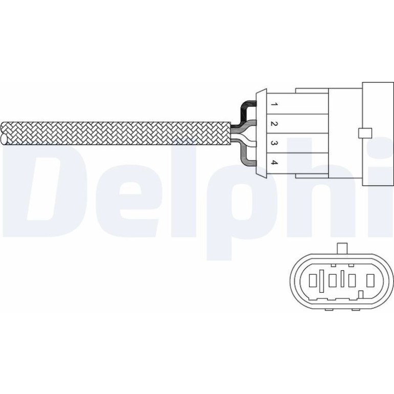 DELPHI Lambdasonde ES20302-12B1 DELPHI Lambdasonde ES20302-12B1