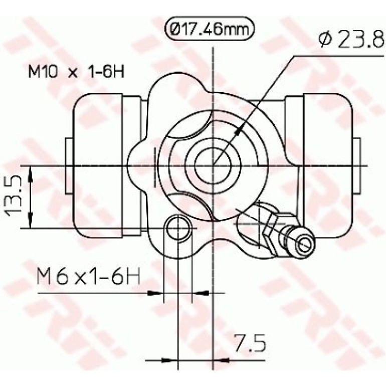 Radbremszylinder BWA154 Radbremszylinder BWA154
