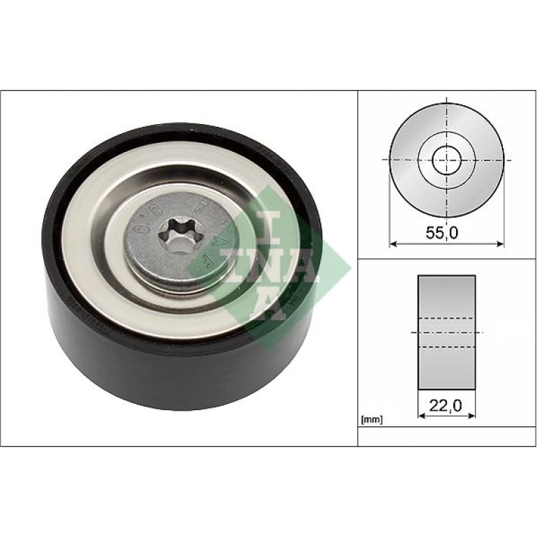 Umlenk-/Führungsrolle, Keilrippenriemen 532 0720 10