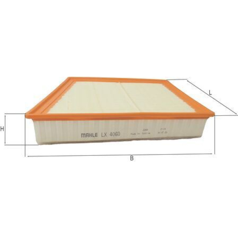 MAHLE Luftfilter LX 4060 MAHLE Luftfilter LX 4060