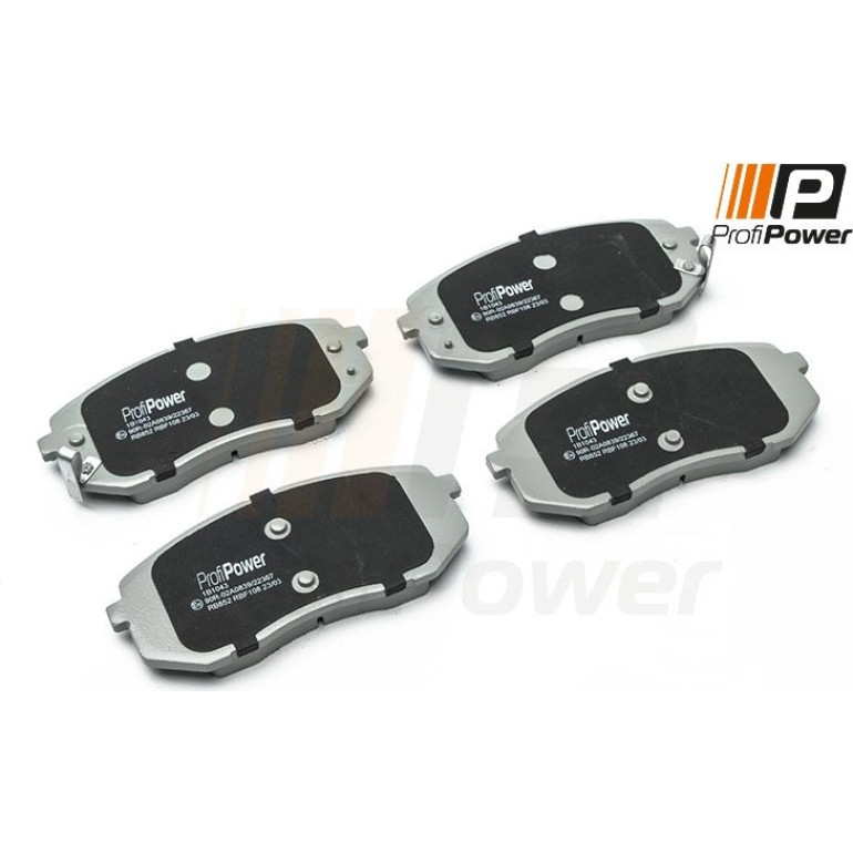 PROFIPOWER Bremsbelagsatz, Scheibenbremse 1B1043 PROFIPOWER Bremsbelagsatz, Scheibenbremse 1B1043