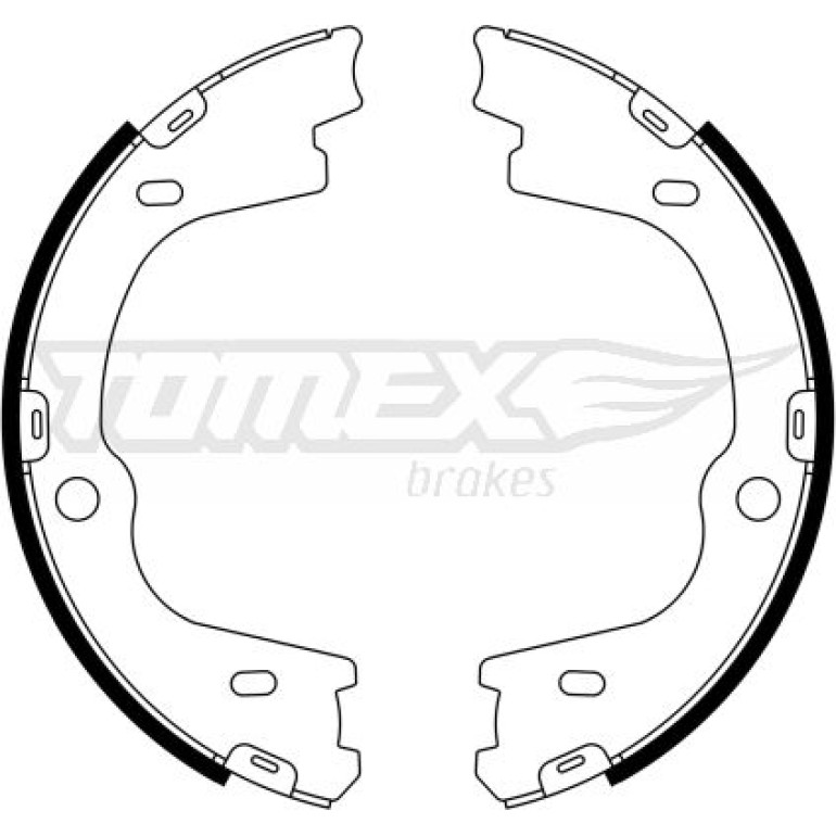 TOMEX brakes Bremsbackensatz TX 23-27 TOMEX brakes Bremsbackensatz TX 23-27