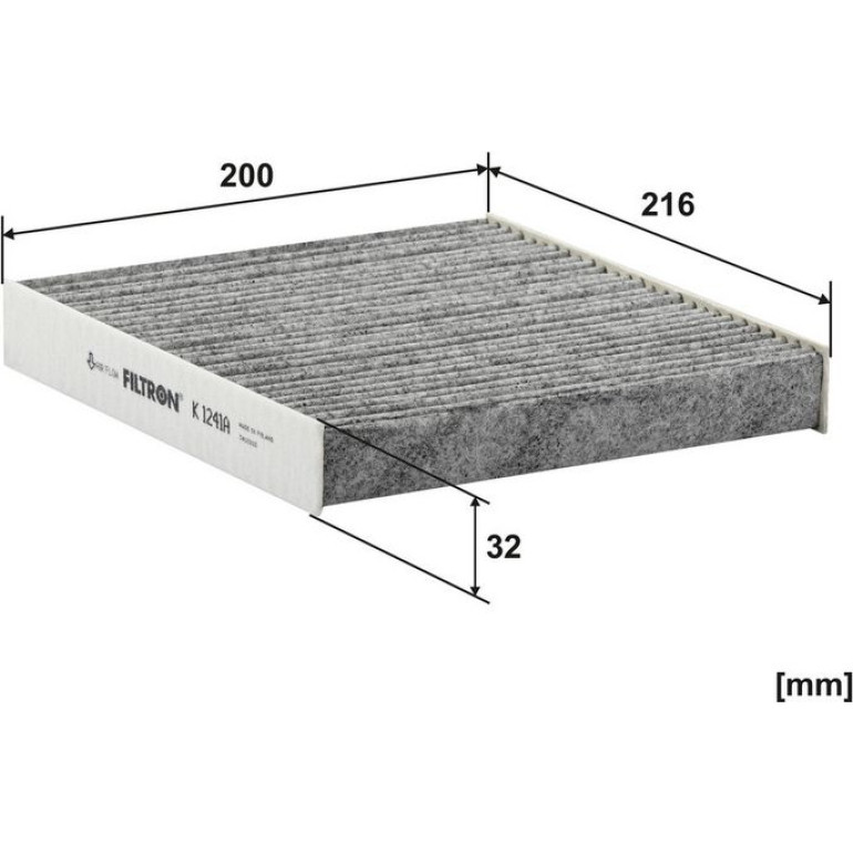 FILTRON Filter, Innenraumluft K 1241A
