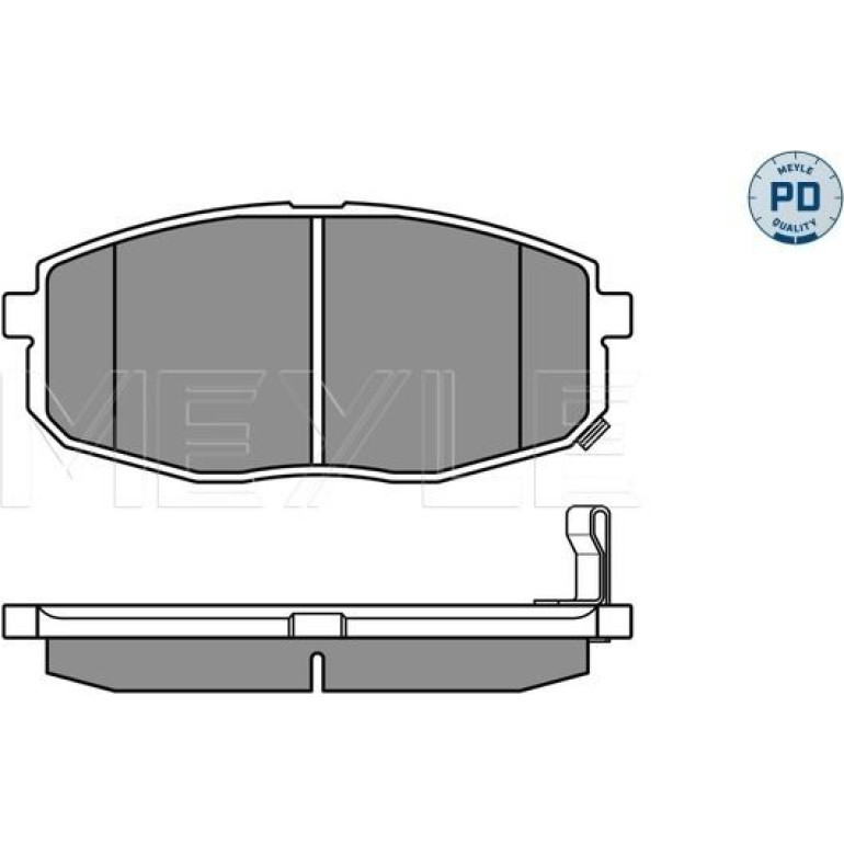 Bremsbelagsatz Kia P.Ceed/I30/Clarus Ii/Shuma 025 239 6617/PD Bremsbelagsatz Kia P.Ceed/I30/Clarus Ii/Shuma 025 239 6617/PD