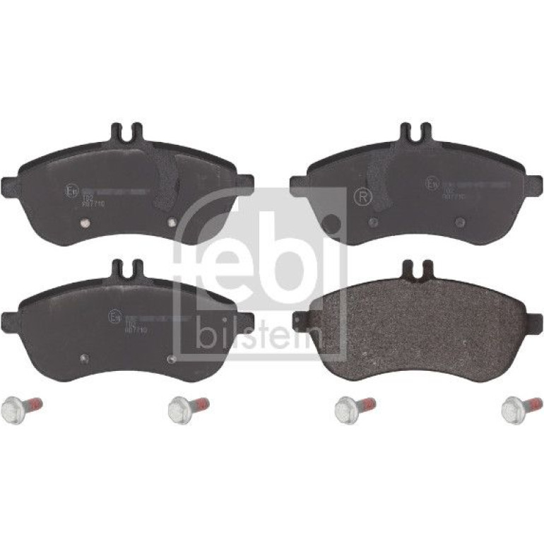 FEBI BILSTEIN Bremsbeläge 16749 FEBI BILSTEIN Bremsbeläge 16749