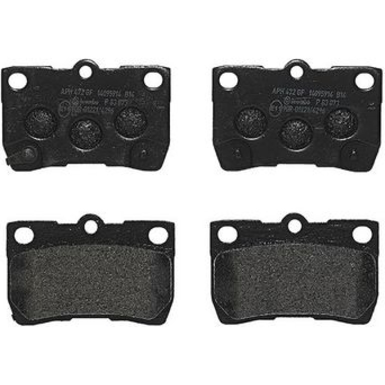 BREMBO Bremsklötze HA P 83 073 BREMBO Bremsklötze HA P 83 073