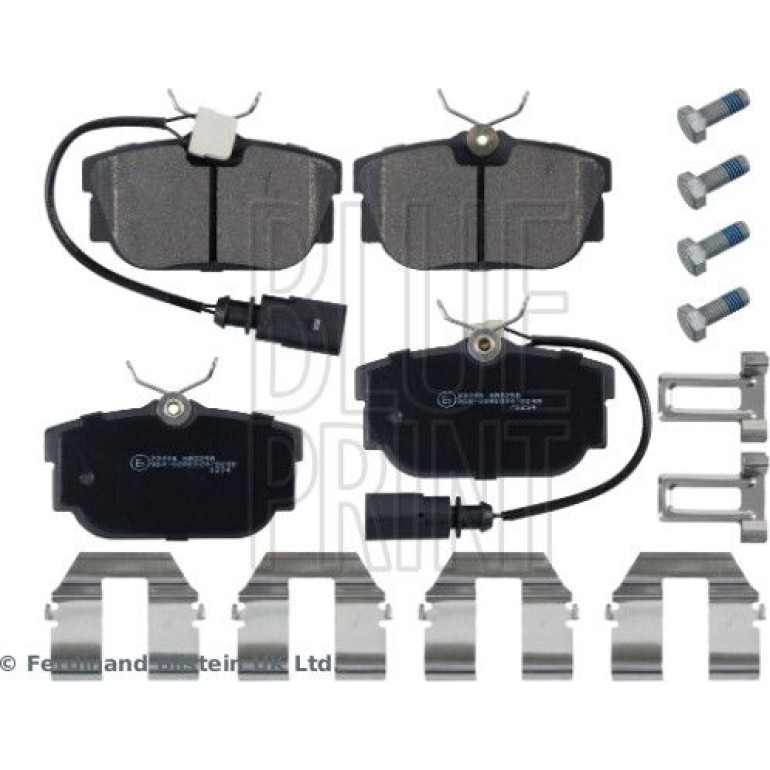BLUE PRINT Bremsbelagsatz, Scheibenbremse ADV184254 BLUE PRINT Bremsbelagsatz, Scheibenbremse ADV184254