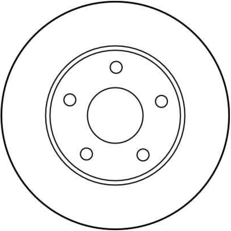 TRW Bremsscheibe DF1647 TRW Bremsscheibe DF1647