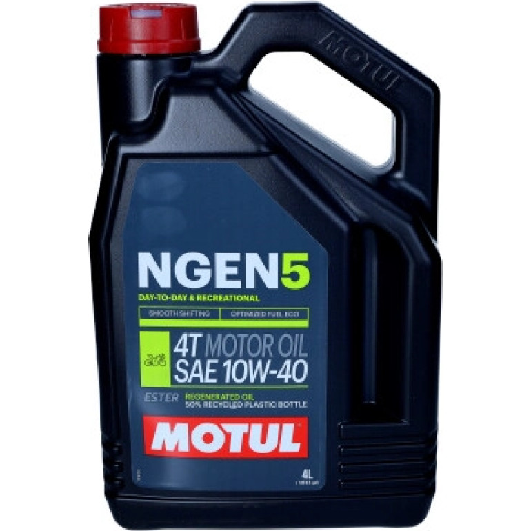 Motul NGEN5 4T 10W-40 4 Liter 111830 Motul NGEN5 4T 10W-40 4 Liter 111830