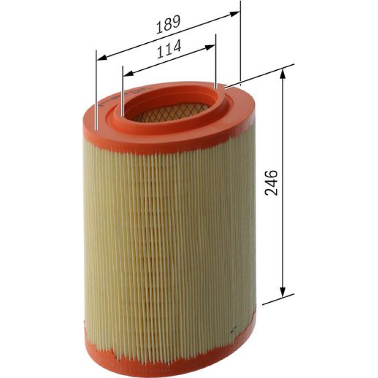Luftfilter F 026 400 039 Luftfilter F 026 400 039