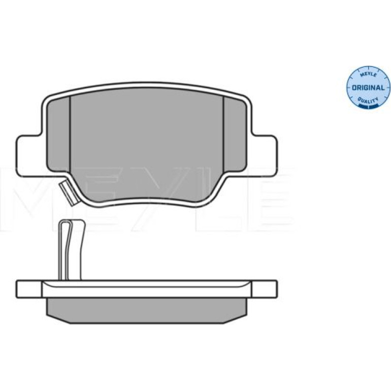 Bremsbelagsatz Toyota T. Verso 09- Mit Sensor 025 249 2616/W Bremsbelagsatz Toyota T. Verso 09- Mit Sensor 025 249 2616/W