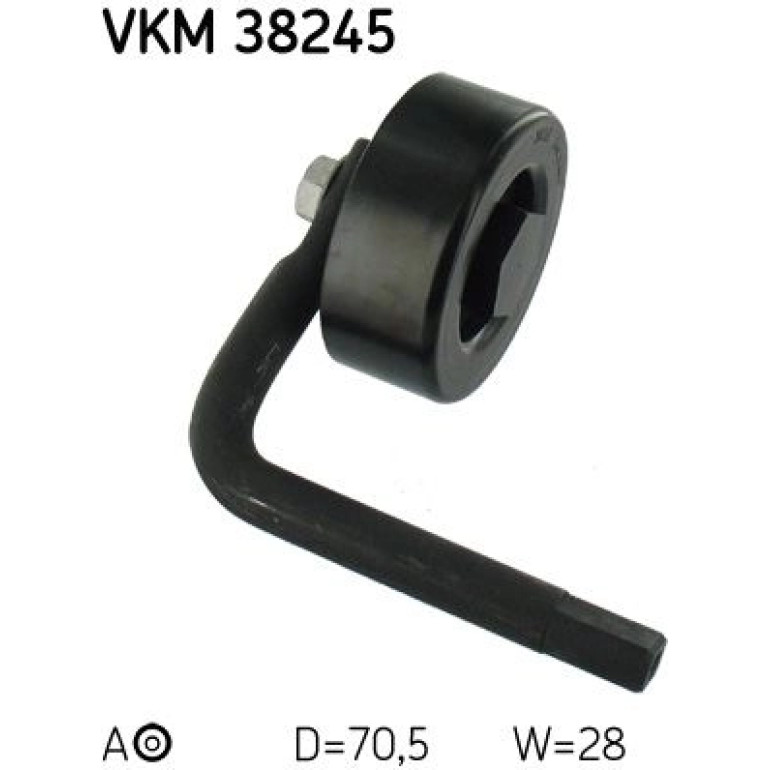 Multi-V-Spannrolle VKM 38245 Multi-V-Spannrolle VKM 38245