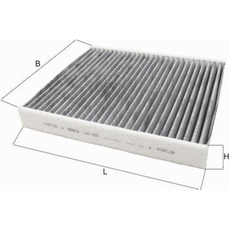 MAHLE Filter, Innenraumluft LAK 809 MAHLE Filter, Innenraumluft LAK 809