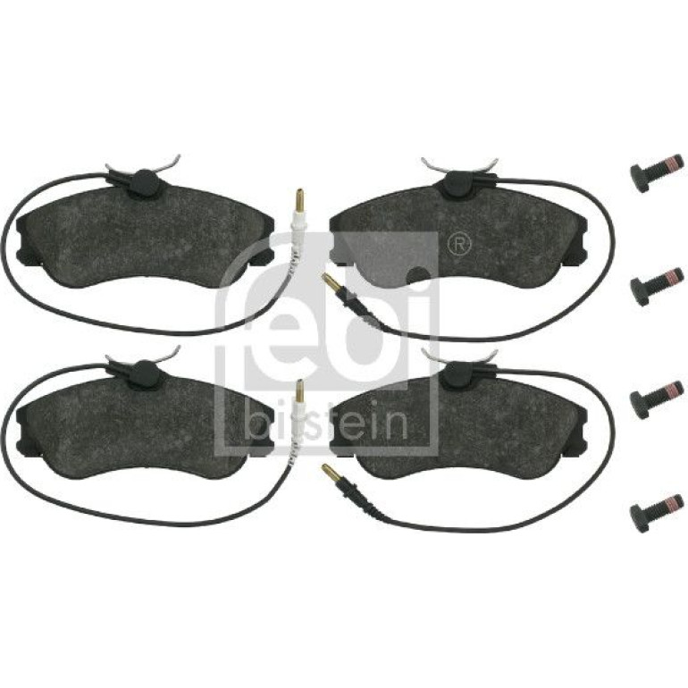 FEBI BILSTEIN Bremsbeläge 16237 FEBI BILSTEIN Bremsbeläge 16237