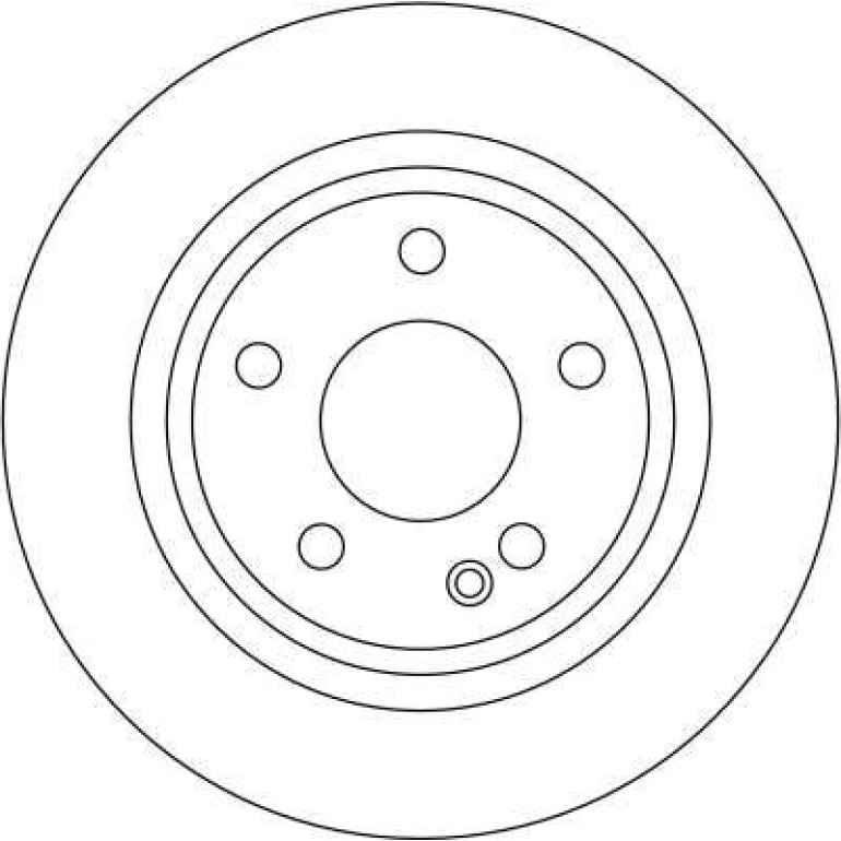 Bremsscheibe Db P. W169/W245 1,5-2,0 04-12 DF4383 Bremsscheibe Db P. W169/W245 1,5-2,0 04-12 DF4383