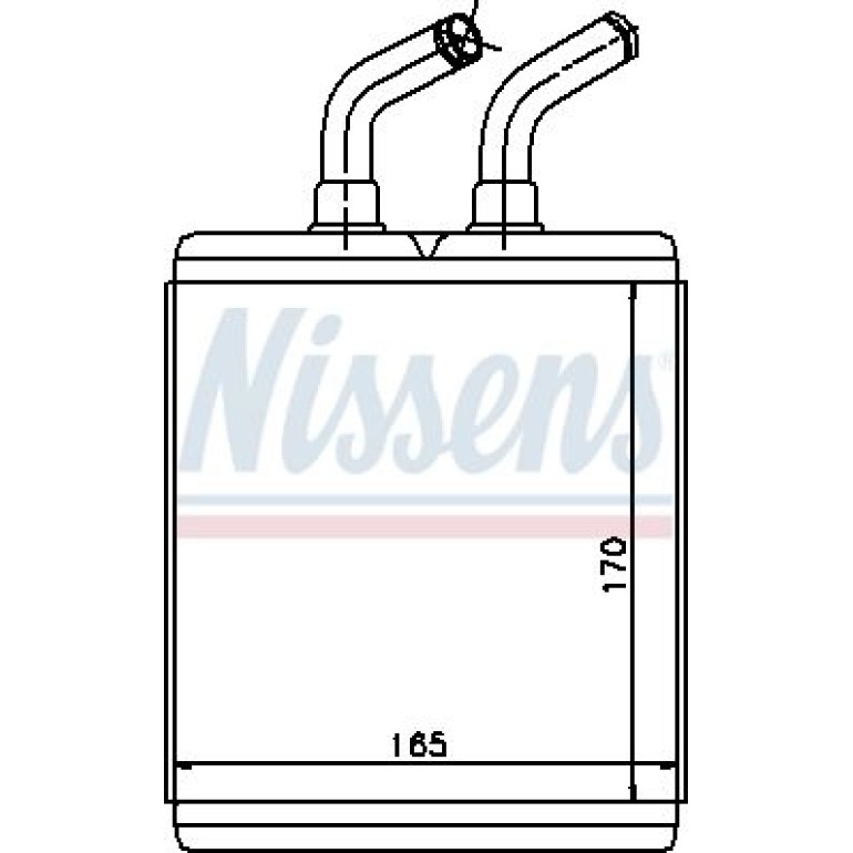 Heizkühler PKW 77515 Heizkühler PKW 77515