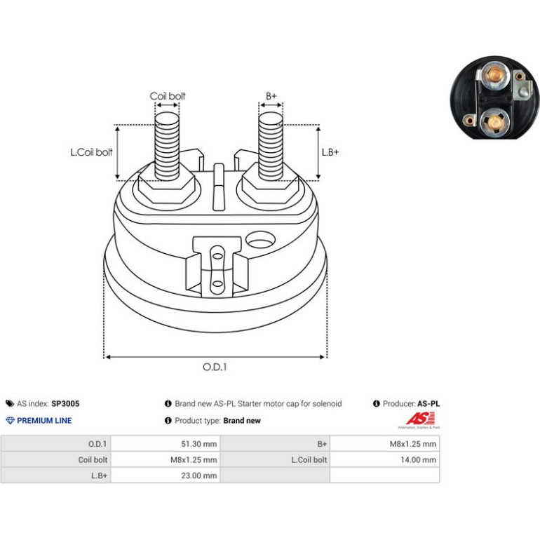 AS-PL Reparatursatz SP3005