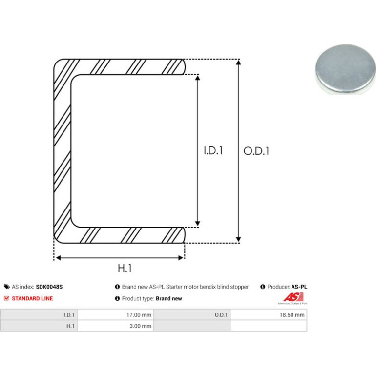 REPARATURSATZ, STARTER SDK0048S REPARATURSATZ, STARTER SDK0048S