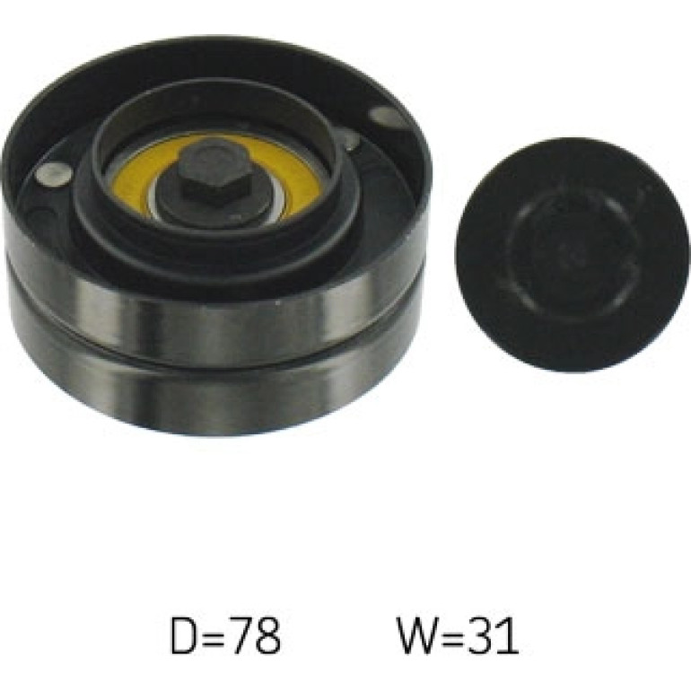 Umlenkrolle Multi-V VKM 31062 Umlenkrolle Multi-V VKM 31062