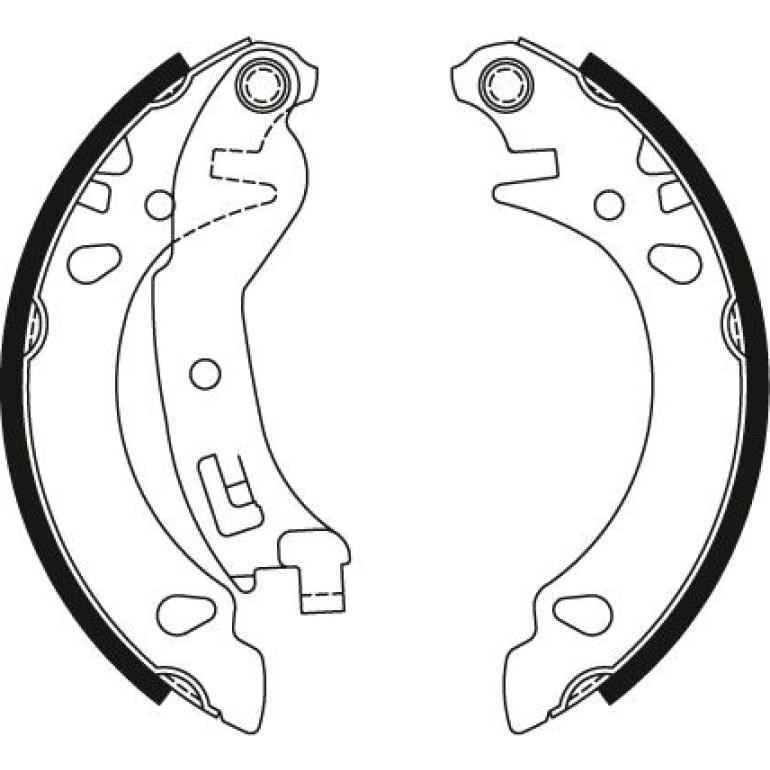 40 461 029 Bremsbacken GS8473 40 461 029 Bremsbacken GS8473