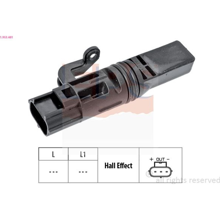 Drehzahlsensor, Motormanagemen 1.953.481 Drehzahlsensor, Motormanagemen 1.953.481