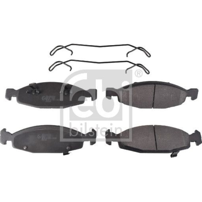 FEBI BILSTEIN Bremsbelagsatz, Scheibenbremse 116392 FEBI BILSTEIN Bremsbelagsatz, Scheibenbremse 116392