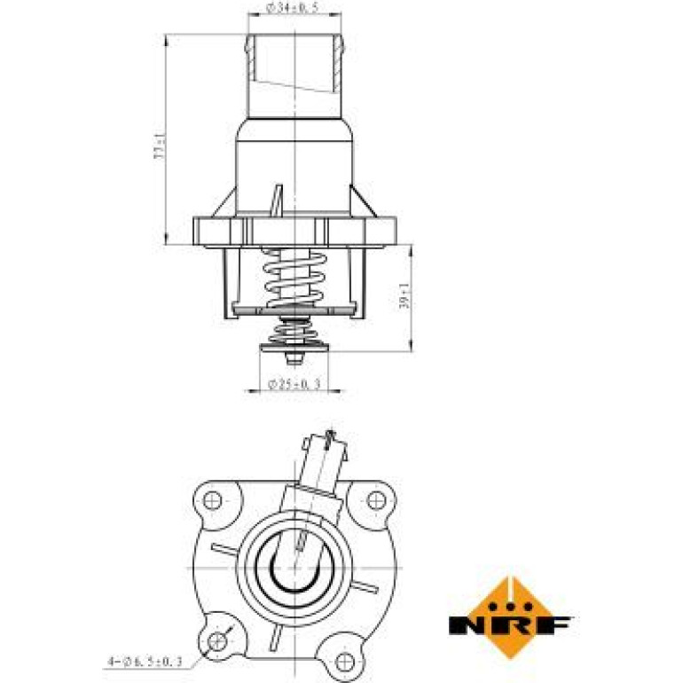 Thermostat, Kühlmittel 725030