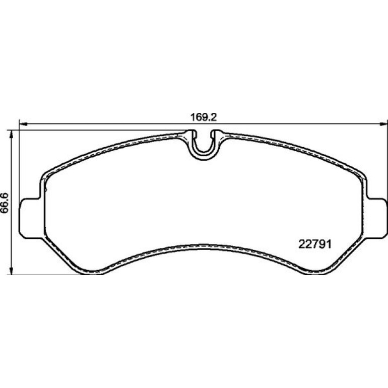 BREMBO Bremsklötze HA P 50 150