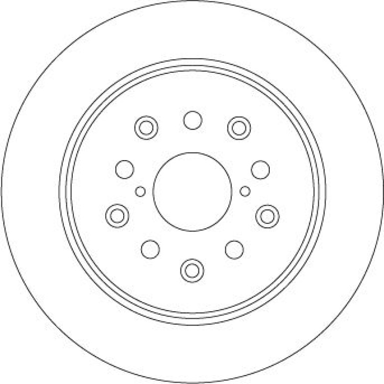 Bremsscheibe Toyota T. Lexus Is DF4509 Bremsscheibe Toyota T. Lexus Is DF4509