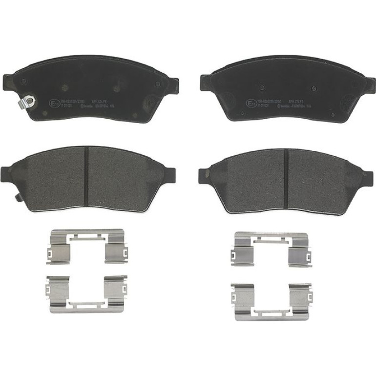 BREMBO Bremsklötze VA P 09 009 BREMBO Bremsklötze VA P 09 009