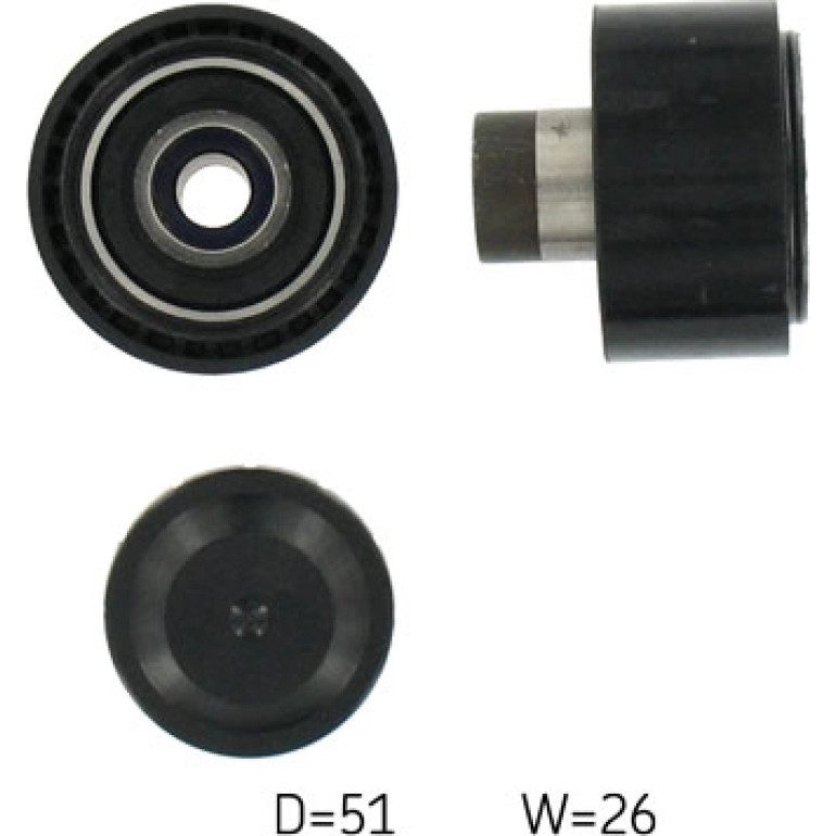Umlenkrolle Multi-V VKM 33060 Umlenkrolle Multi-V VKM 33060