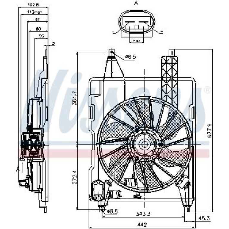 Kühlerlüfter PKW 85706