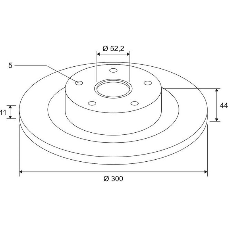 VALEO Bremsscheibe 675413 VALEO Bremsscheibe 675413