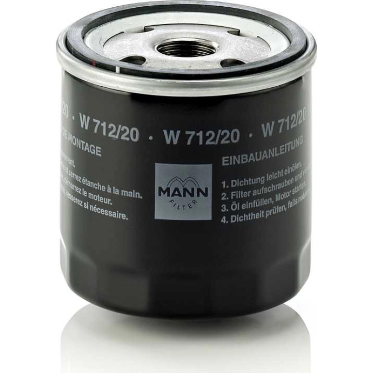 Mann & Hummel Ölfilter PKW W 712/20 Mann & Hummel Ölfilter PKW W 712/20