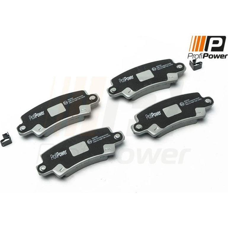 PROFIPOWER Bremsbelagsatz, Scheibenbremse 1B2034 PROFIPOWER Bremsbelagsatz, Scheibenbremse 1B2034