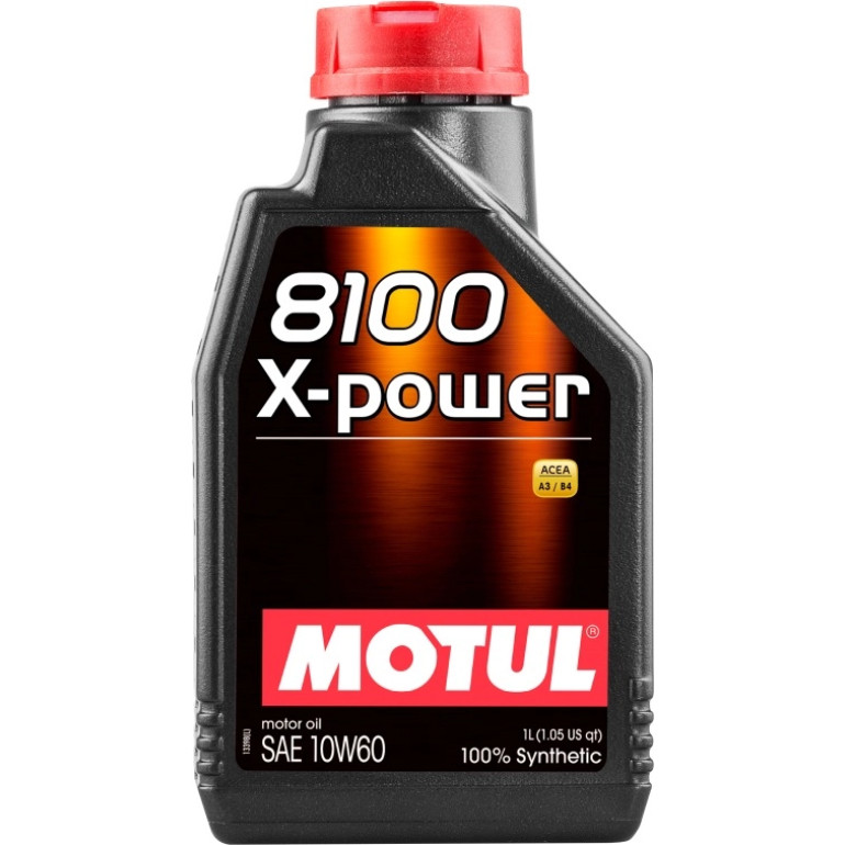 Motul 8100 X-Power 10W-60 A3/B4 1 Liter 106142