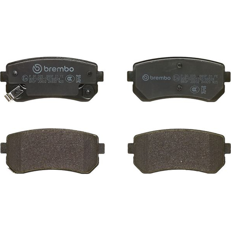 BREMBO Bremsklötze HA P 30 025 BREMBO Bremsklötze HA P 30 025