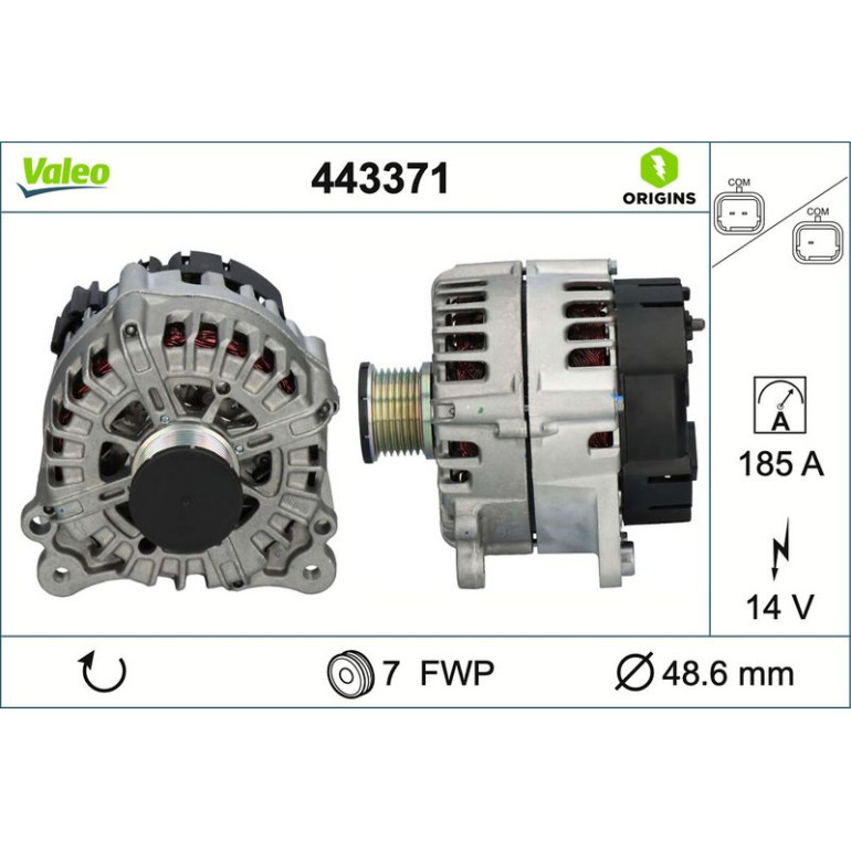 VALEO Generator 443371 VALEO Generator 443371