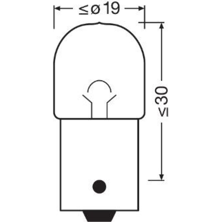 R5W OSRAM 12V 5W BA15S UL SB2 5007ULT-02B R5W OSRAM 12V 5W BA15S UL SB2 5007ULT-02B