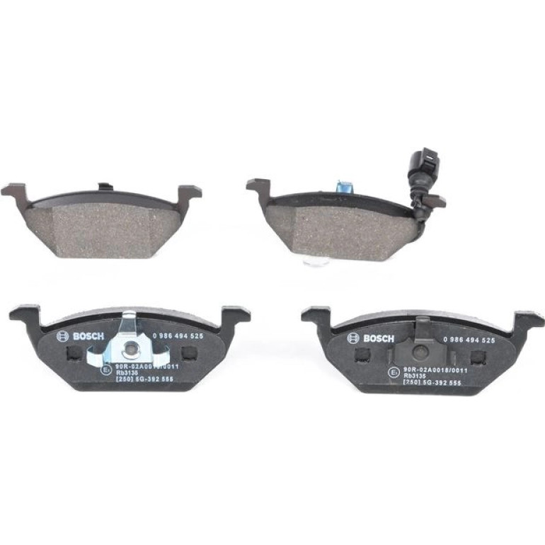 Bosch Bremsbelagsatz 0 986 494 525 Bosch Bremsbelagsatz 0 986 494 525