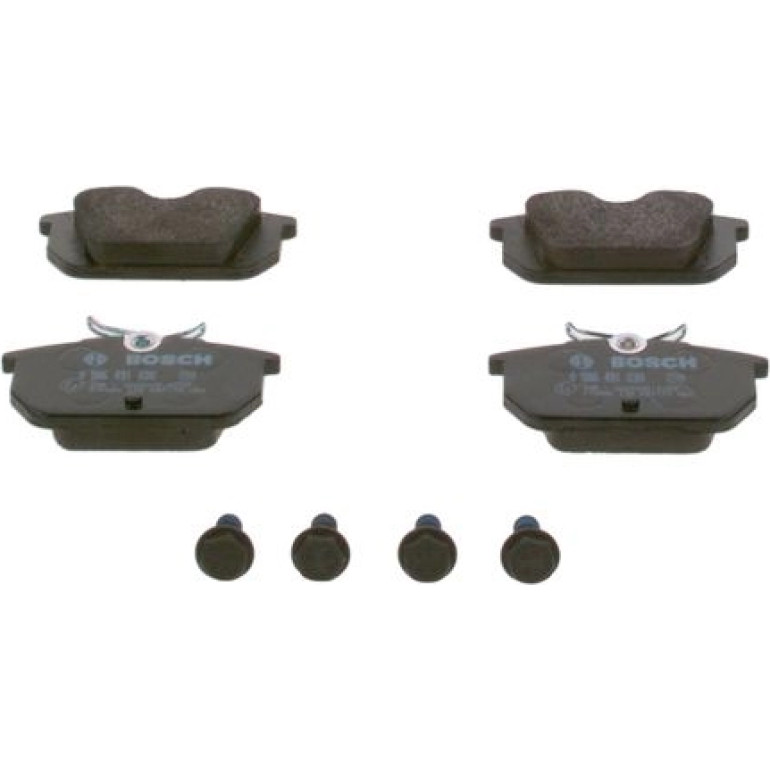 Bosch Bremsbelagsatz 0 986 491 030 Bosch Bremsbelagsatz 0 986 491 030